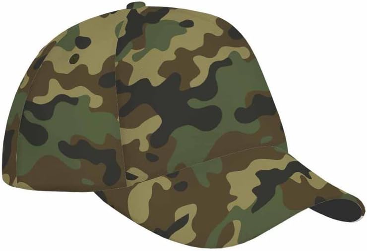 אלרבה פח בייסבול כובעי צבא הסוואה צבאי ירוק הסוואה שמש כובעי נהג משאית לגברים נשים
