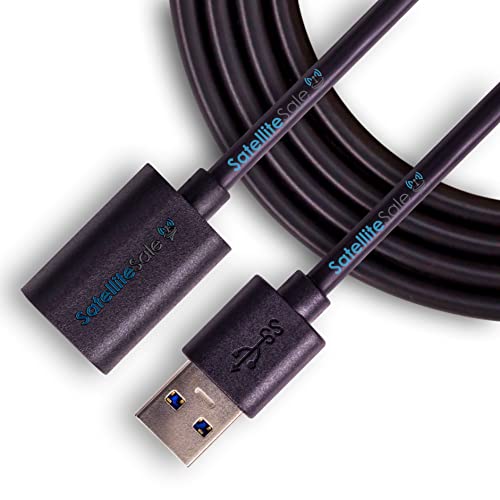 לוויטיטסיל דיגיטלי USB 3.0 נתונים של כבל נתונים זכר לנקבה סוג A Superspeed 5Gbps חוט אוניברסלי PVC חוט שחור 6 רגל